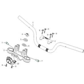 F-5 Handle Pipe/Top Bridge