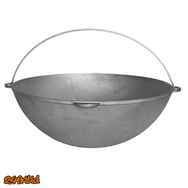 Gjutjrnsgryta - Rund botten 8 Liter