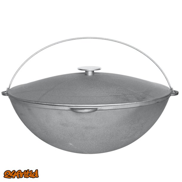 Gjutjrnsgryta - Rund botten 8 Liter