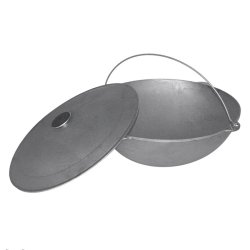 Gjutjrnsgryta - Rund botten 8 Liter