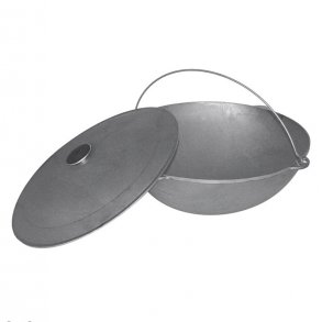 Gjutjrnsgryta - Rund botten 8 Liter