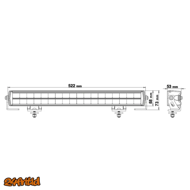 LEDSON Alfa LED ramp 20&#148; 180W (E-m&auml;rkt, Combo)
