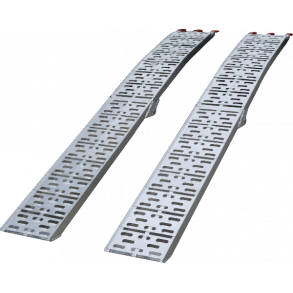 Vikbar ramp i aluminium