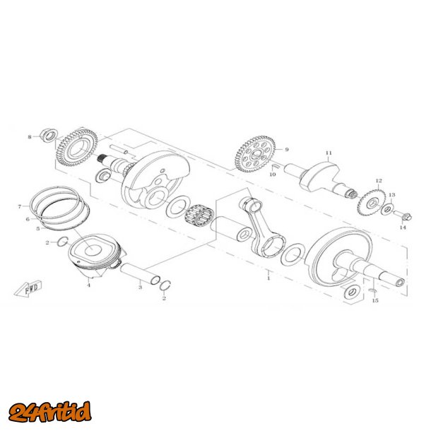 1 CRANKSHAFT