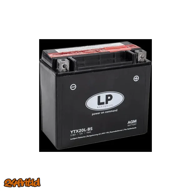 Batteri Lp - 18ah 12 Volt