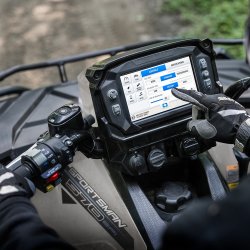 Polaris 7S Ride Command Sk�rm f�r ATV