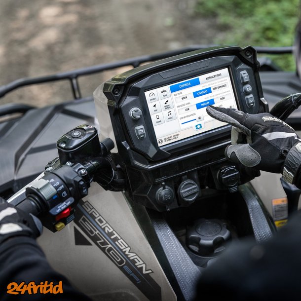 Polaris 7S Ride Command Sk�rm f�r ATV