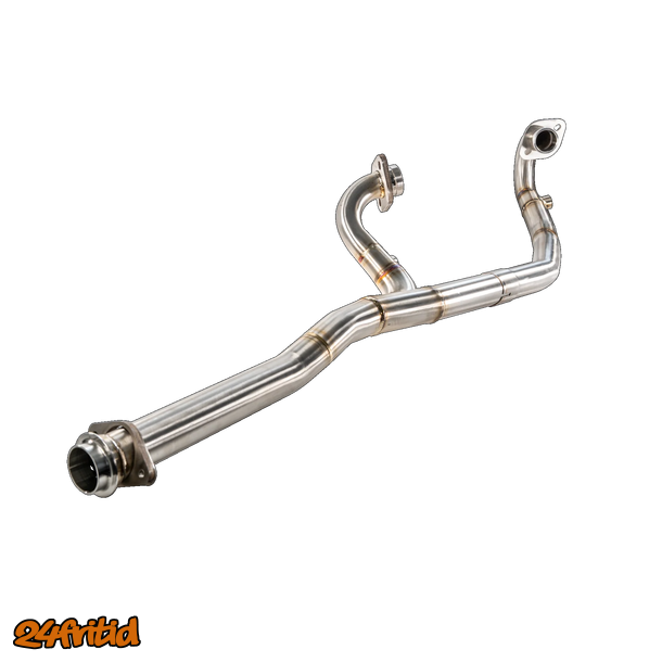 RJWC Dual APX CFORCE 850/1000 - Komplett avgassystem rostfritt