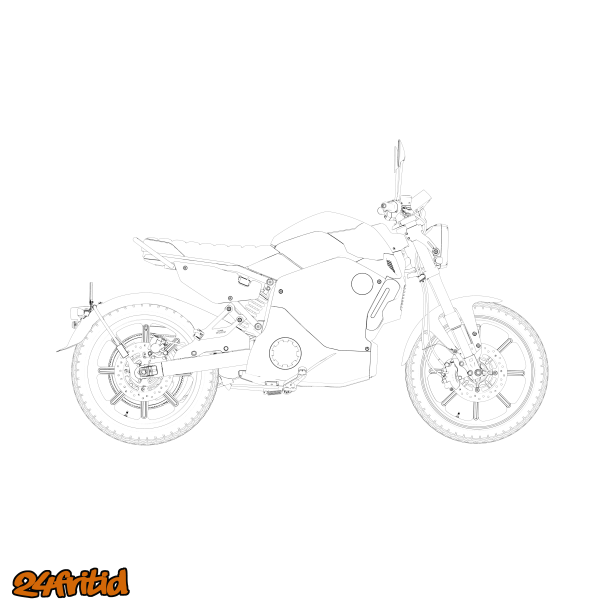 Super Soco TC MAX Rd/svart