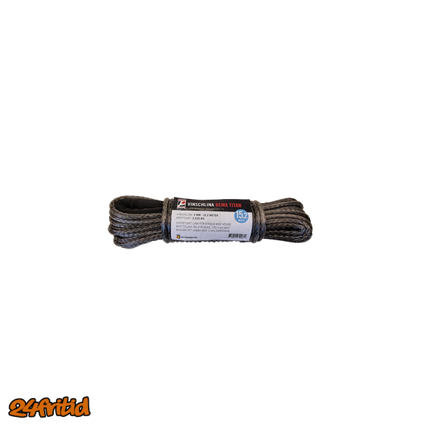 Vinschlina nylon 15,2m 5mm 2225kg