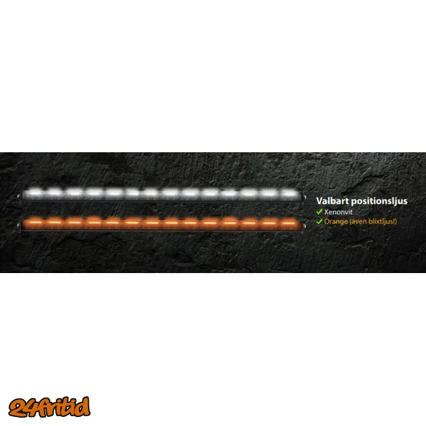 LEDSON Phoenix+ LED-ramp 20" med blixt och positionsljus