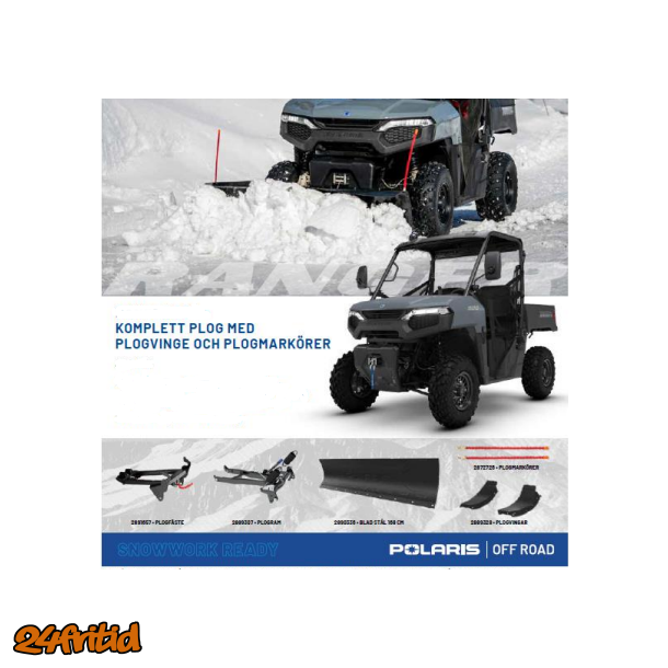 Plogpaket PRO - Polaris Ranger 500 -27