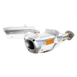 RJWC Dual APX CFORCE 850/1000 - Komplett avgassystem rostfritt