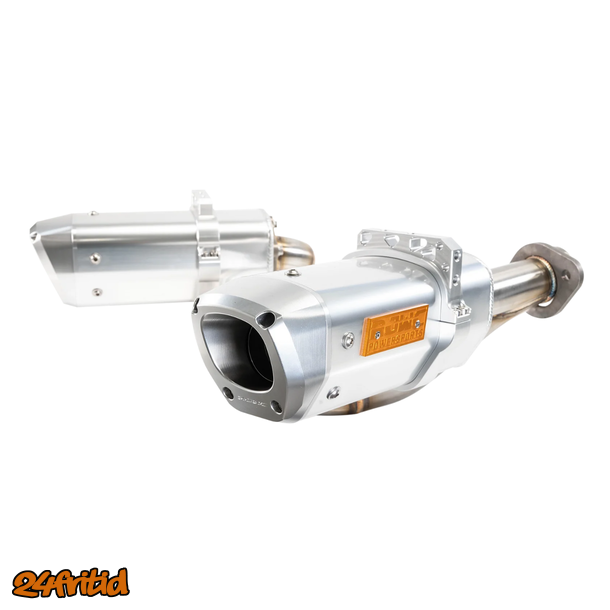 RJWC Dual APX CFORCE 850/1000 - Komplett avgassystem rostfritt