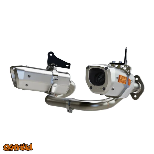 RJWC Dual APX CFORCE 850/1000 - Komplett avgassystem rostfritt