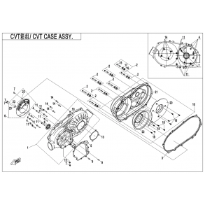 Variatorblock - E01-3-V2