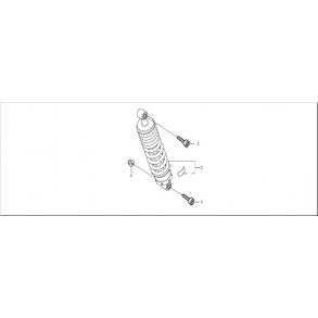 F-16 - Bakre stötdempare