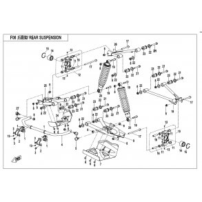 Stötdempare bak - F06-V1