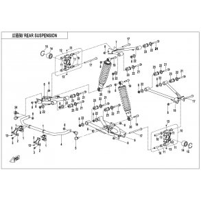 Stötdempare bak - F06-V2