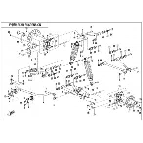 Stötdempare bak - F06-V3